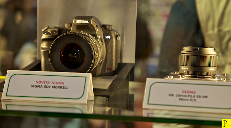 Sigma SD1 e 19 mm al photoshow 2012